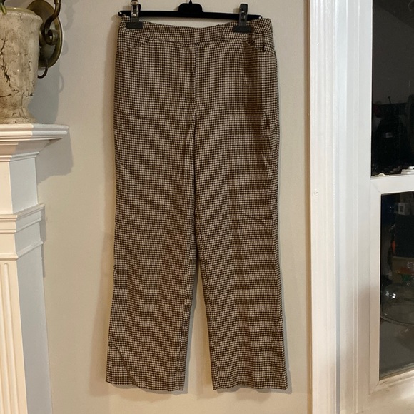 Houndstooth Dark brown and Tan Talbots dress pant - Picture 2 of 6